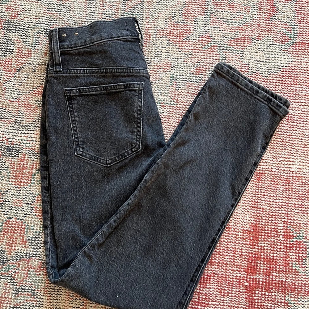 Madewell Perfect Vintage Jean in faded black